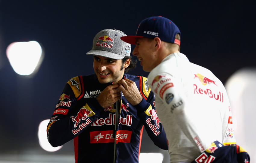 Foto Carlos Sainz en el Gran Premio de Abu Dhabi