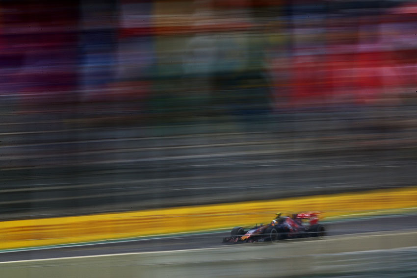 Foto Carlos Sainz en el Gran Premio de Brasil