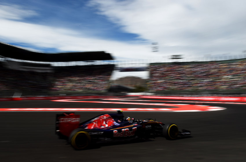 Foto Carlos Sainz en el Gran Premio de México