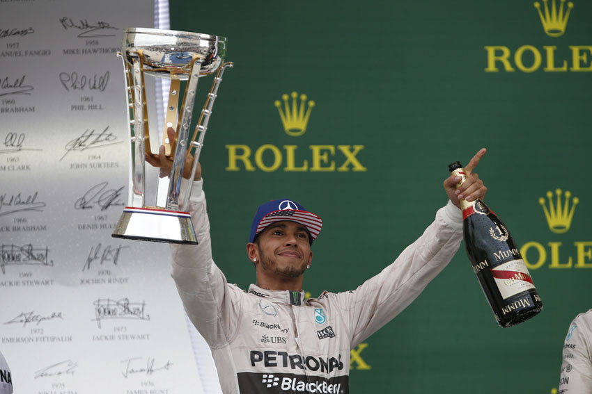 Foto Comunicado Petronas: Lewis Hamilton Campeón del Mundo por tercera vez, Rosberg completa el doblete histórico de Mercedes