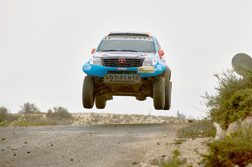 Foto Brillante segundo puesto para el SB Hotels Rally Team de Gerard Subirats en Almería