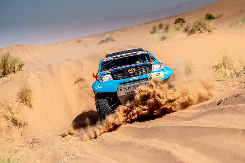 Foto Prometedor debut internacional del SB Hotels Rally Team en Marruecos