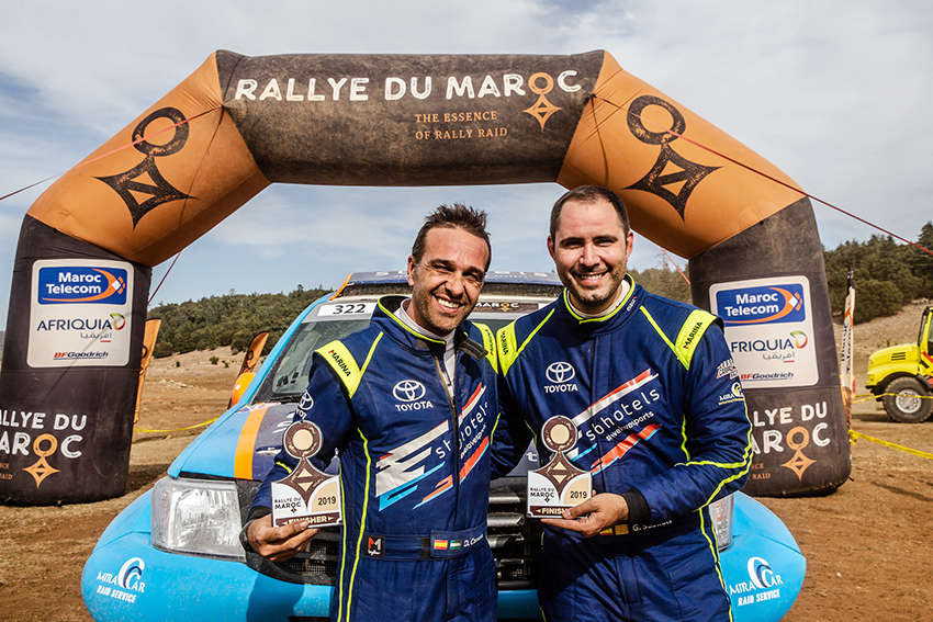 Foto Prometedor debut internacional del SB Hotels Rally Team en Marruecos
